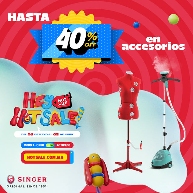¡Ahorra hasta 40% de descuento en accesorios!
