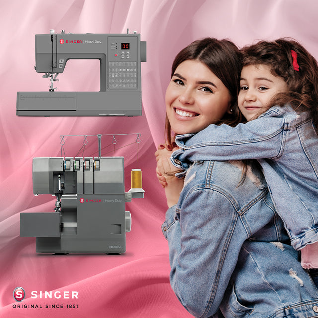 ¡Hasta 15% de descuento en máquinas Heavy Duty o de uso rudo SINGER®!