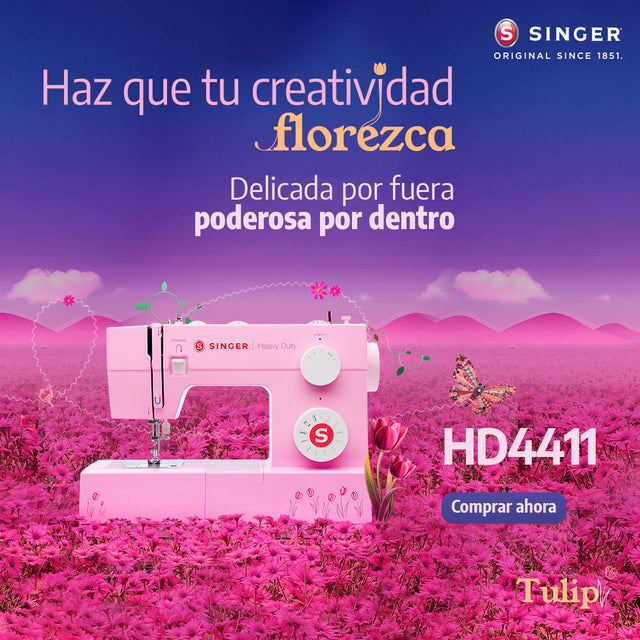 ¡Nueva Máquina De Coser HD44111 Tulip!
