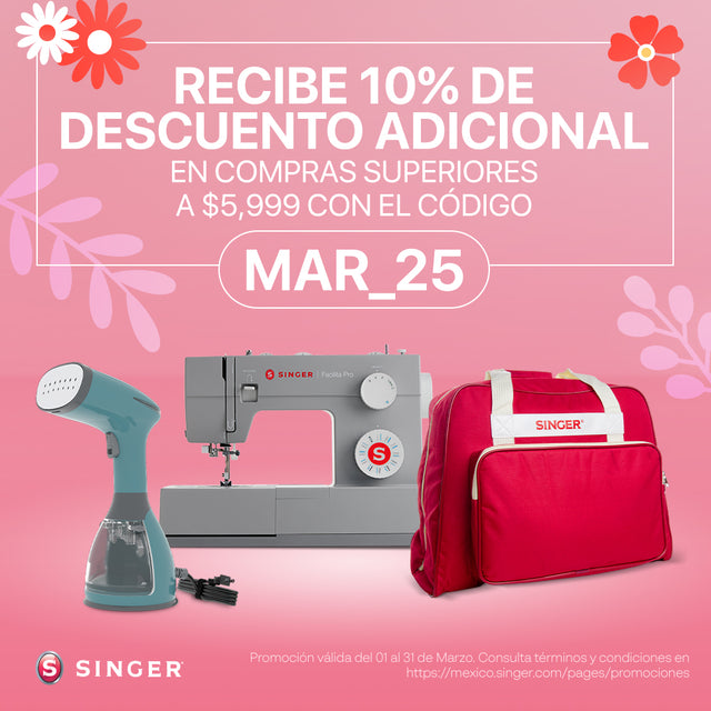 ¡Llegó la primavera a SINGER®!