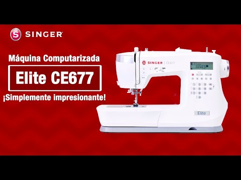 Máquina De Coser Computarizada Elite™ CE677 SINGER®