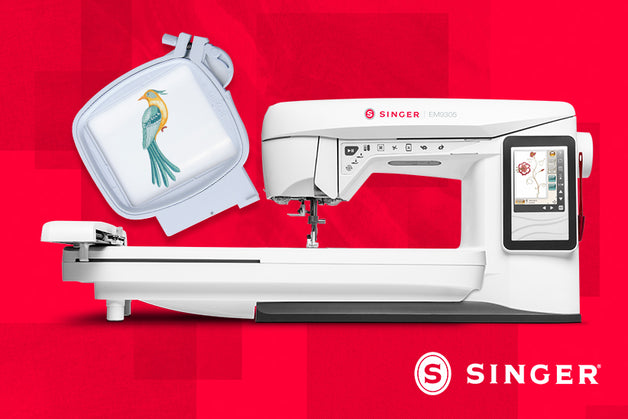 Buy an EM9305 Embroidery Machine and receive an embroidery hoop for $1