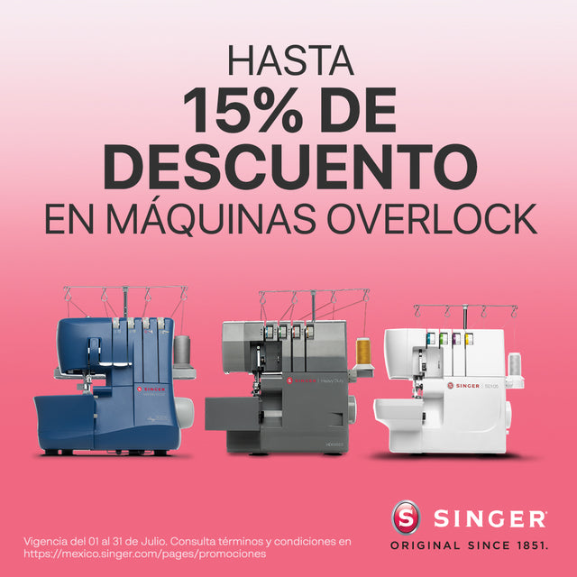 Give your garments a professional finish with SINGER® machines!